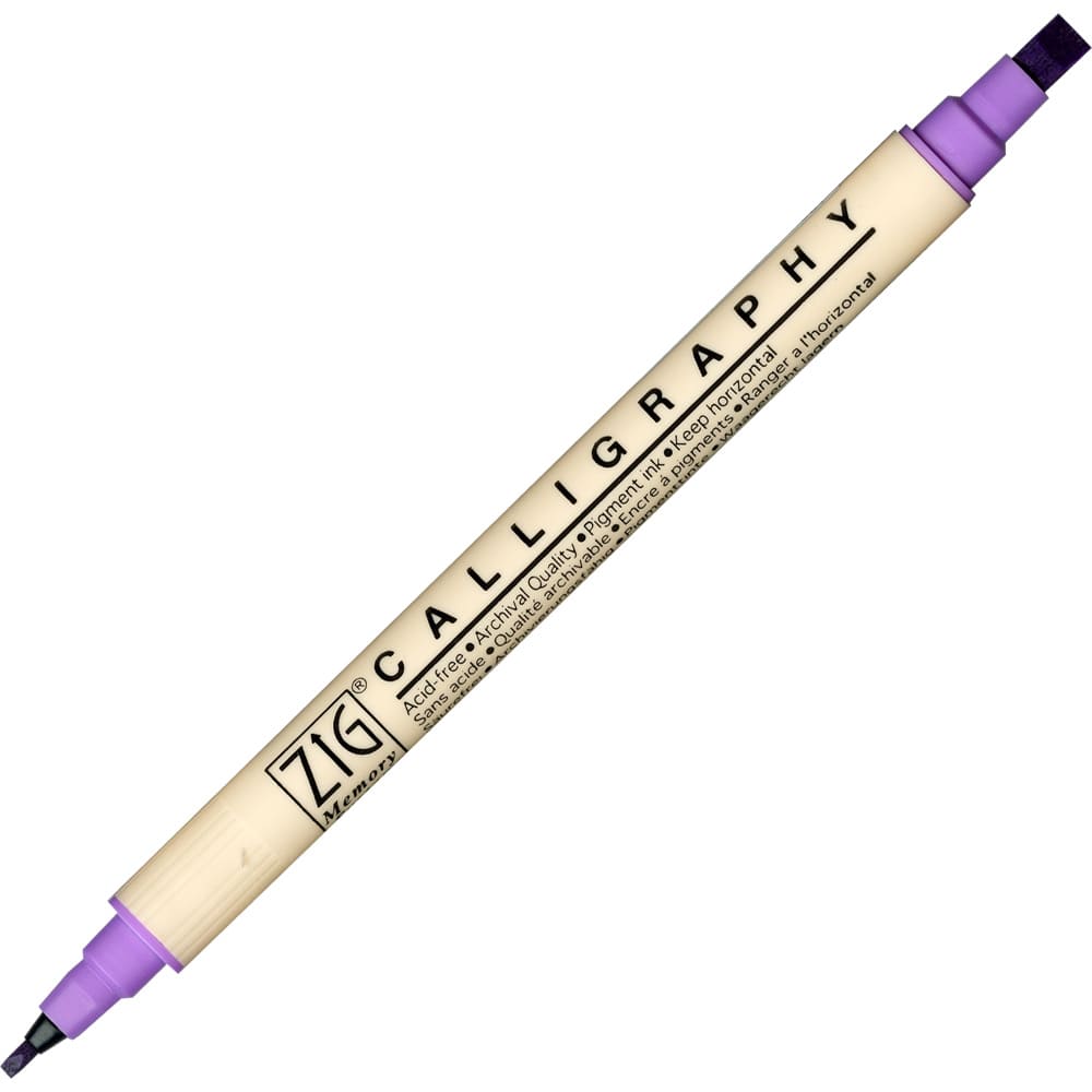 Caneta Caligrafia Artística Zig Kuretake 081 Hyacinth